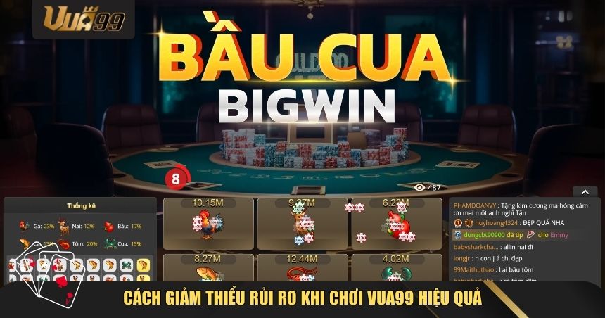 Cách giảm thiểu rủi ro khi chơi VUA99 hiệu quả